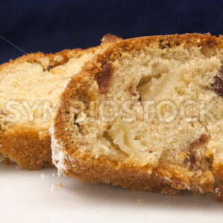 Apfel-Rosinen-Kuchen Detail - Fotos-Schmiede