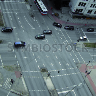 Blick auf Kreuzung Schloßstraße/Ring 2 - Fotos-Schmiede