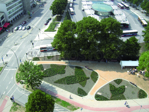 Blick auf Wandsbek Markt - Fotos-Schmiede