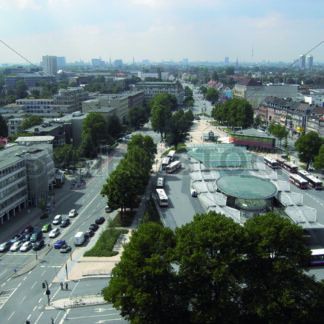 Blick auf Wandsbek Markt Richtung Westen - Fotos-Schmiede