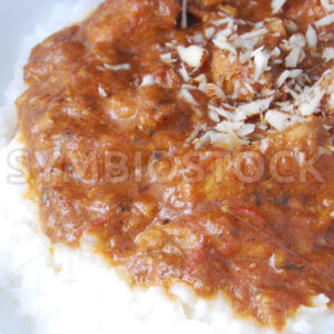 Chicken Tikka Masala mit Basmati-Reis Detail - Fotos-Schmiede