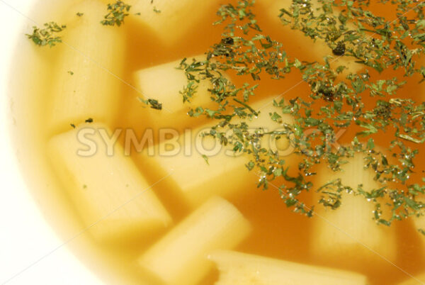 Helle Spargelsuppe Detail - Fotos-Schmiede