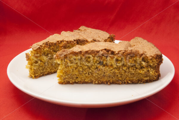 Karottenkuchen Aufsicht - Fotos-Schmiede