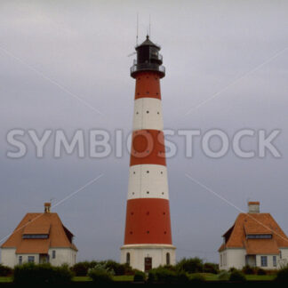 Leuchtturm Westerheversand bei St. Peter-Ording in Nordfriesland - Fotos-Schmiede