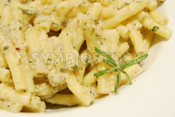 Maccheroni auf Forellenpesto Detail - Fotos-Schmiede