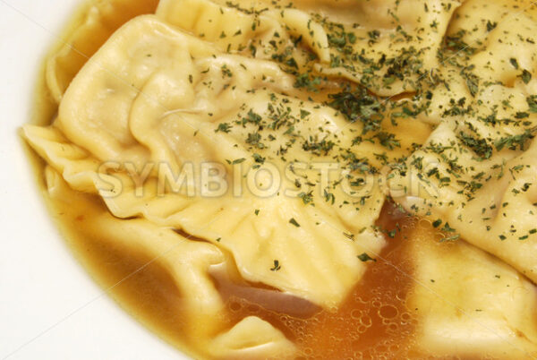 Maultaschen in Brühe Detail - Fotos-Schmiede