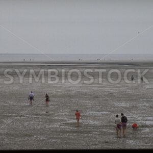 Strand bei Ebbe bei Büsum in Dithmarschen - Fotos-Schmiede