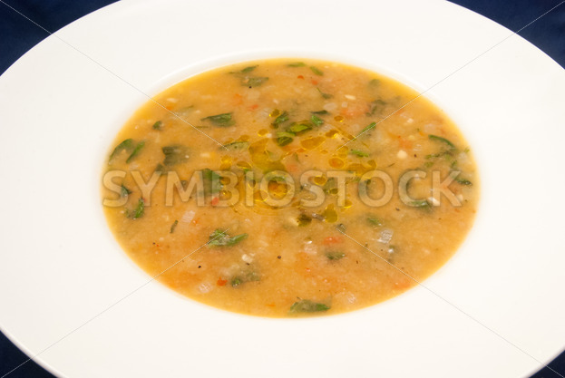 Tomaten-Brot-Suppe Aufsicht - Fotos-Schmiede