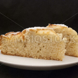 Versunkener Apfelkuchen Frontal - Fotos-Schmiede