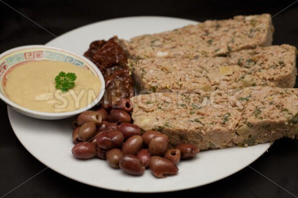 Abendsnack mit kaltem Hackbraten - Fotos-Schmiede