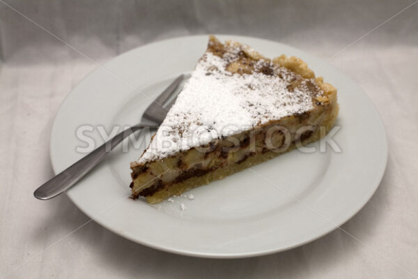 Banane-Schokolade-Tarte Detail - Fotos-Schmiede