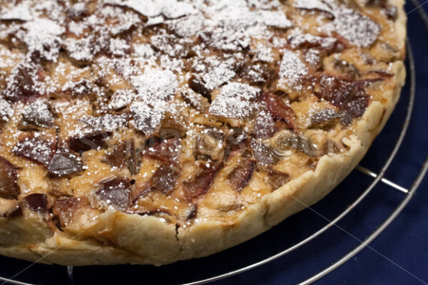 Bananen-Schoko-Tarte Aufsicht - Fotos-Schmiede