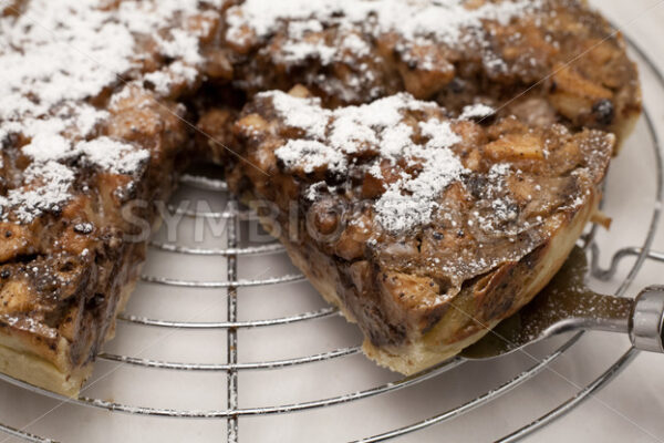 Birne-Schokolade-Tarte Aufsicht - Fotos-Schmiede