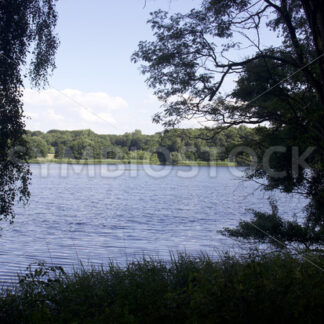 Blick auf das Ostufer des Öjendorfer Sees - Fotos-Schmiede